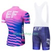 Fietskleding Dames (Fietsshirt + Korte Koersbroek) 2020 EF Pro Cycling N001